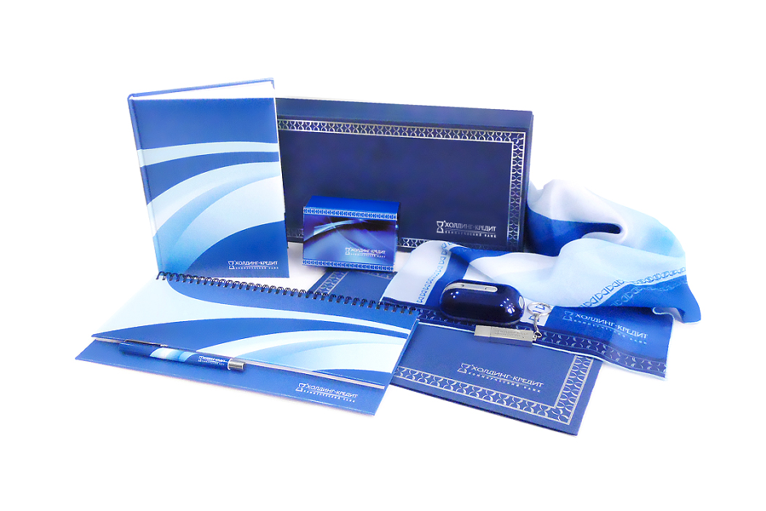 Корпоративные подарки с логотипом Холдинг Кредит Банк