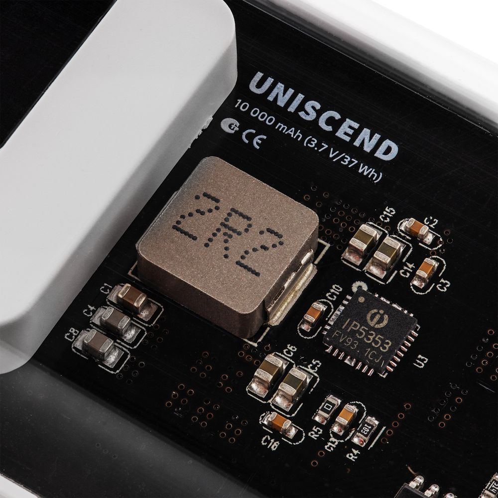 Аккумулятор с быстрой зарядкой Trellis Geek 10000 мАч, белый