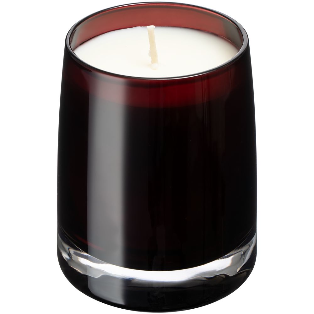 Ароматическая свеча Fragnola, грейпфрут и ветивер, бордовая