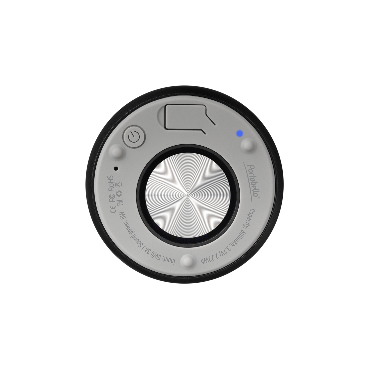 Беспроводная колонка Пэшн (Passion) 80dB 600 mAh (Bluetooth 5.4), черная