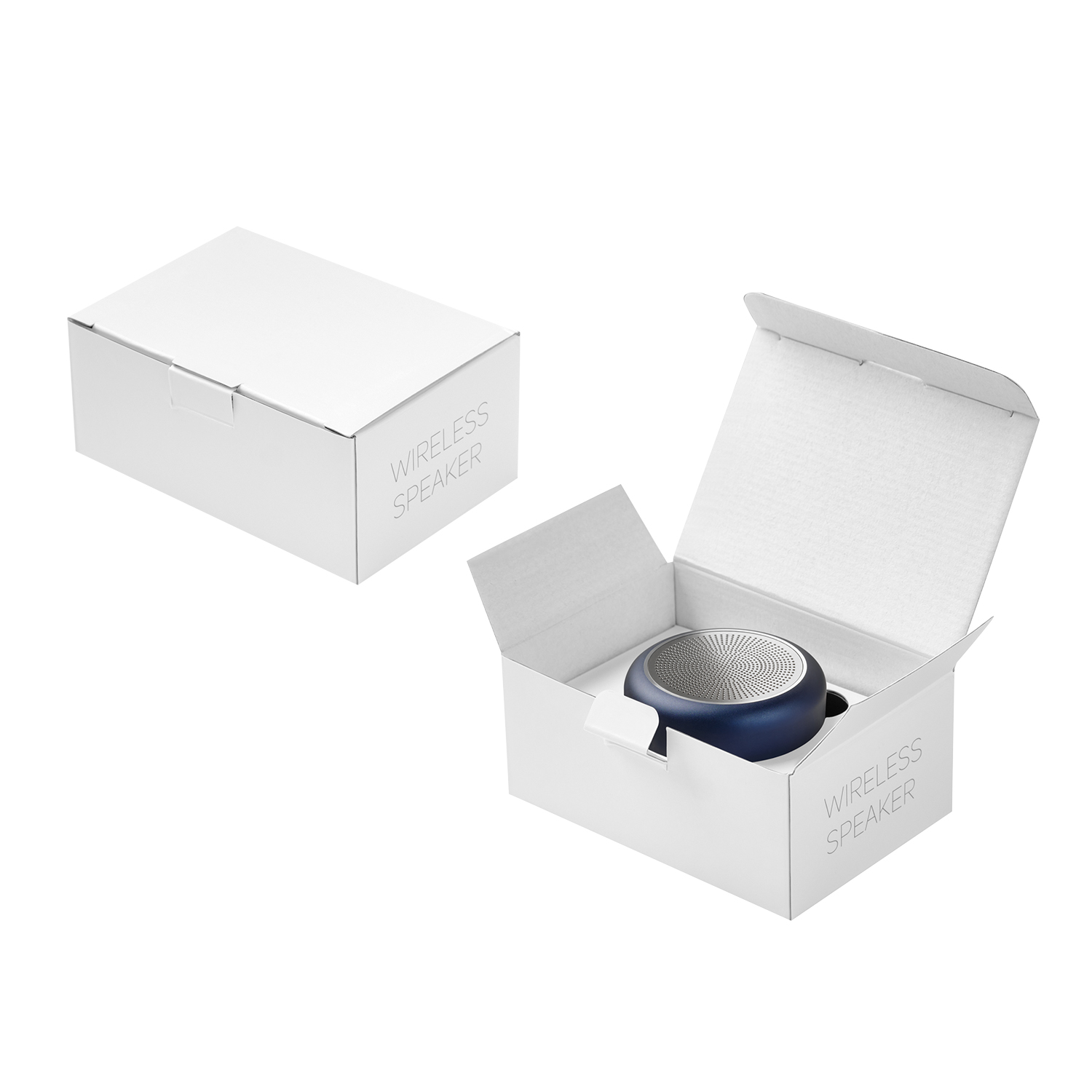 Беспроводная колонка Пэшн (Passion) 80dB 600 mAh (Bluetooth 5.4), синяя