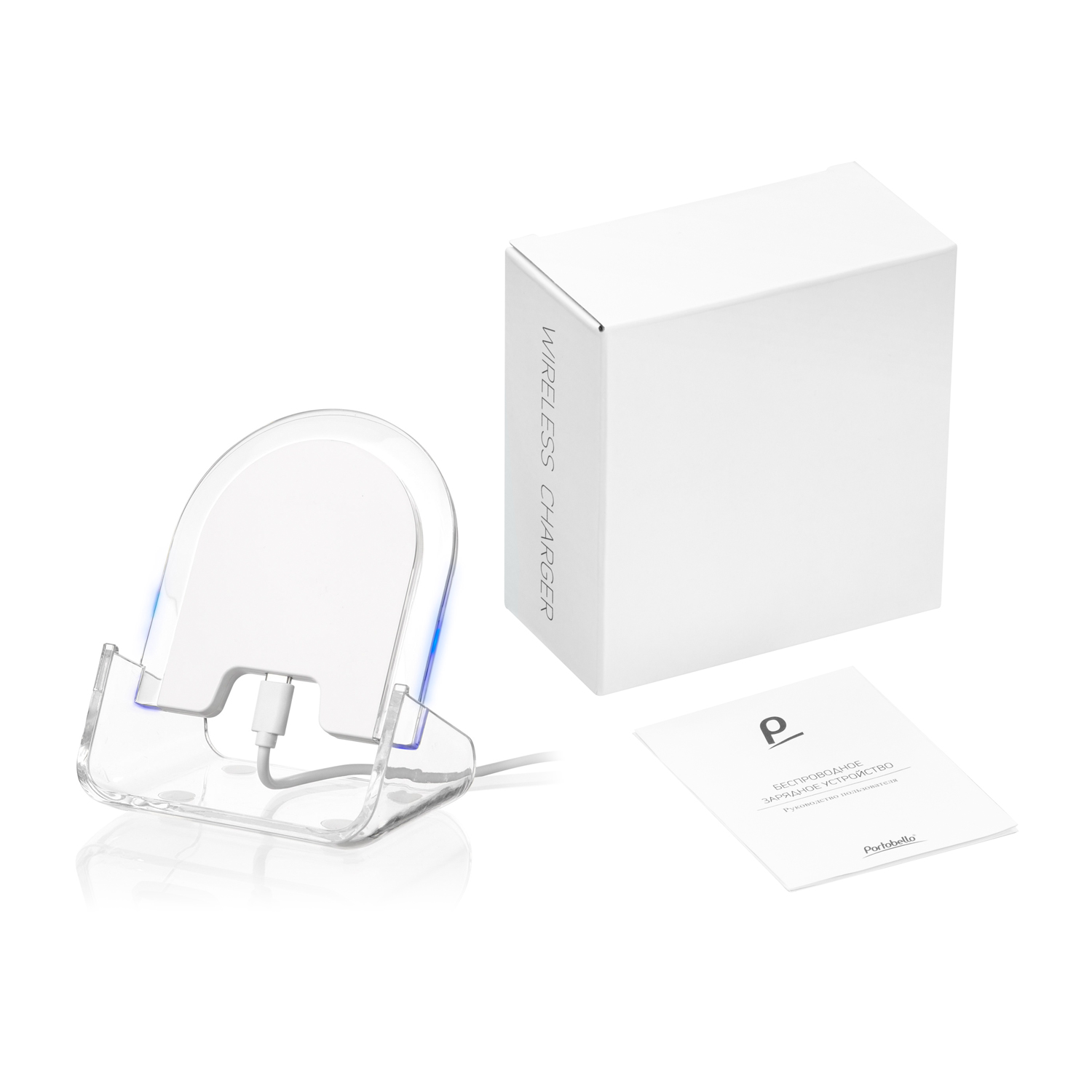 Беспроводное зарядное устройство 15W Глосс (Gloss)