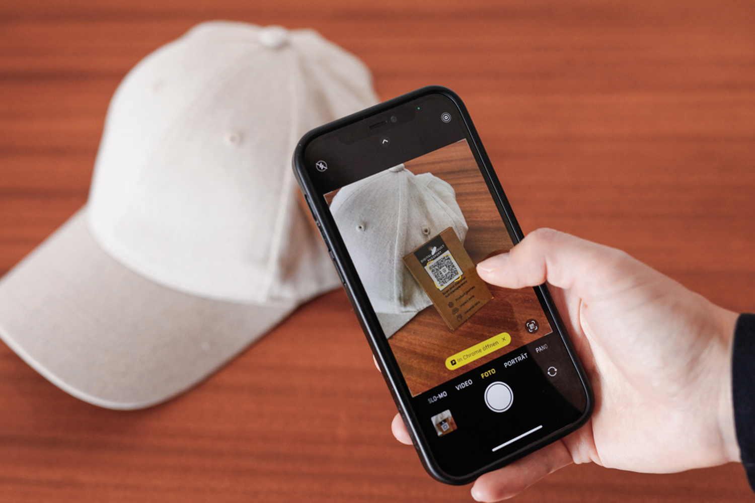 Бейсболка Milo из переработанной смесовой ткани AWARE™, 6 клиньев, 200 г/м²