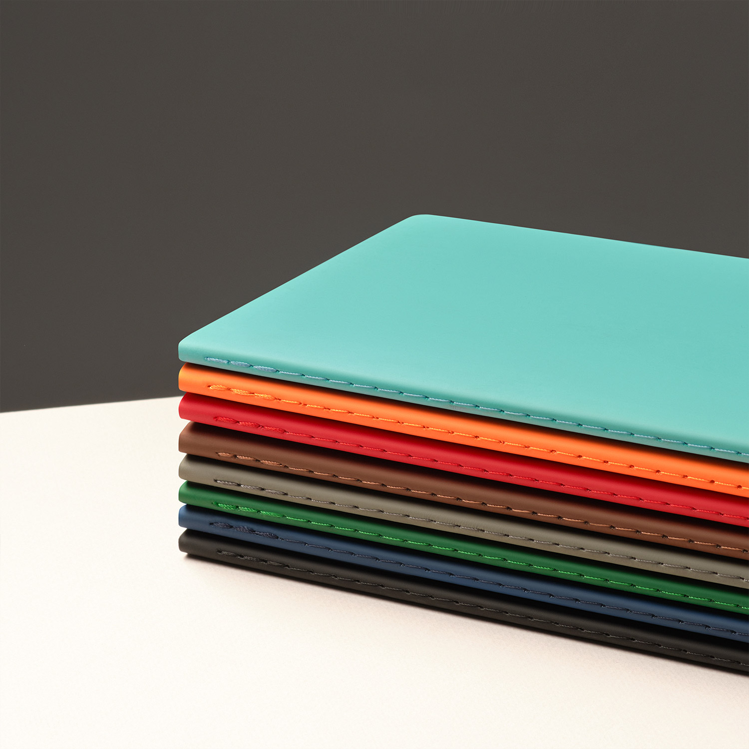 Блокнот Альфа Слим (Alpha slim), красный