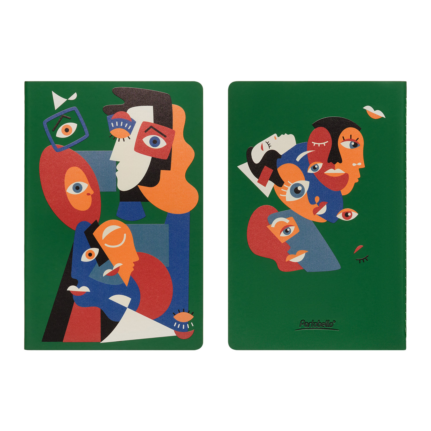 Блокнот Альфа Слим (Alpha slim), зеленый