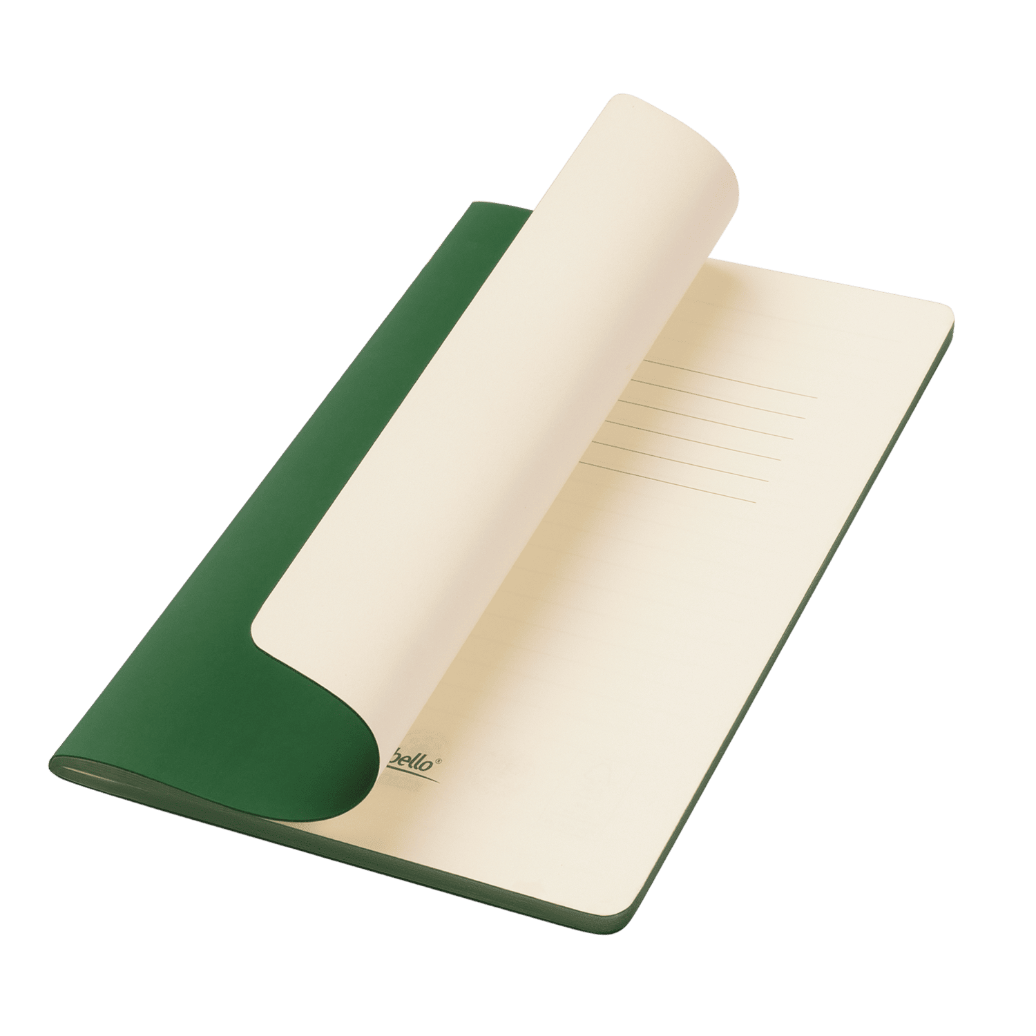 Блокнот Альфа Слим (Alpha slim), зеленый