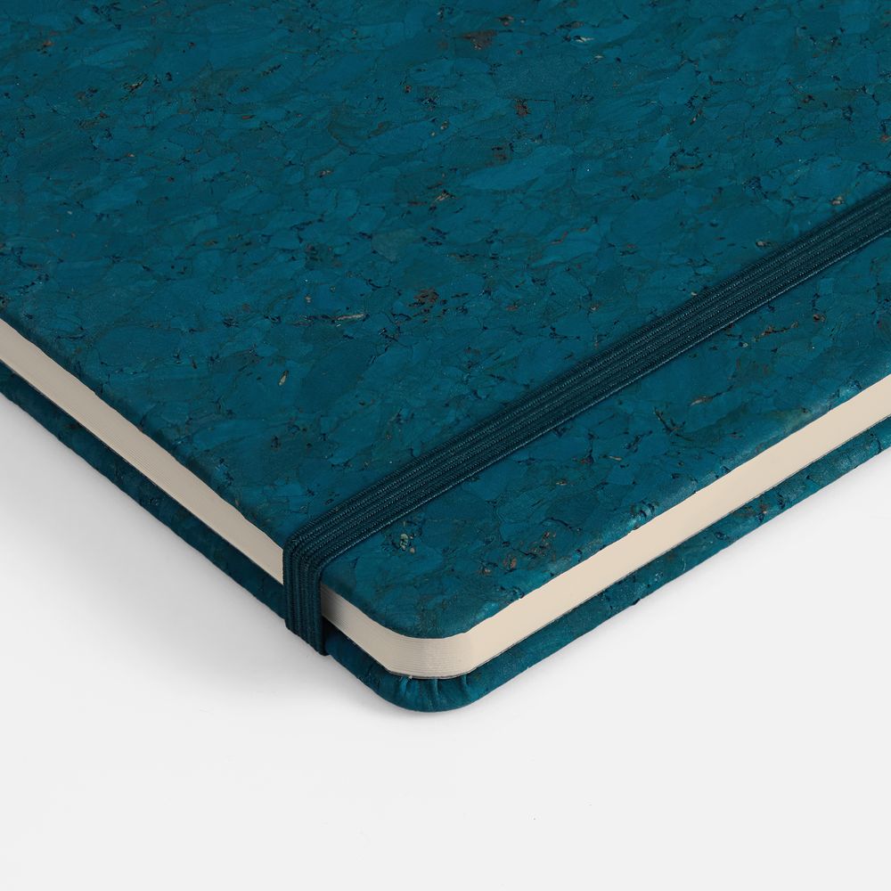 Блокнот Cork County, синий