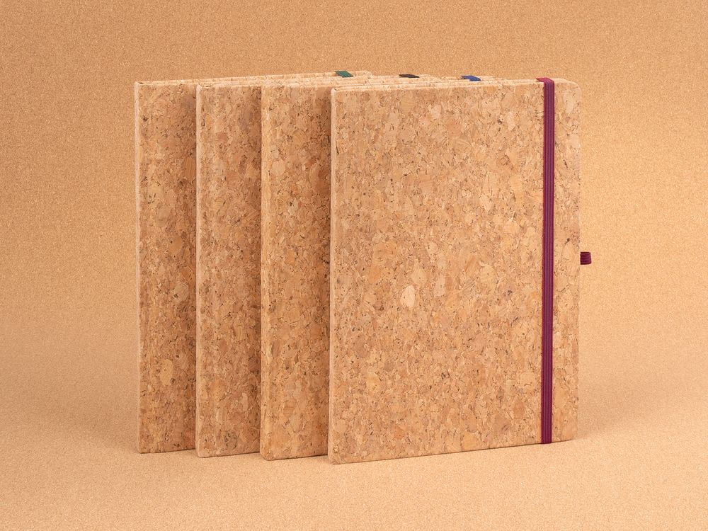 Блокнот Corkfolio, черный