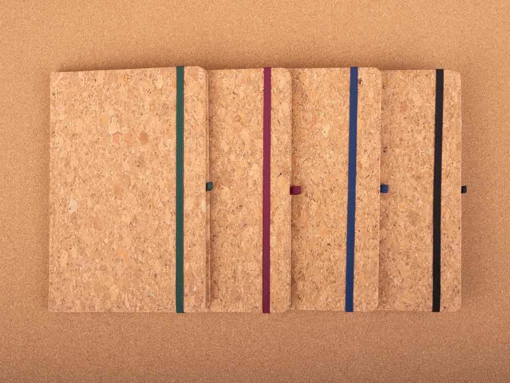 Блокнот Corkfolio, черный