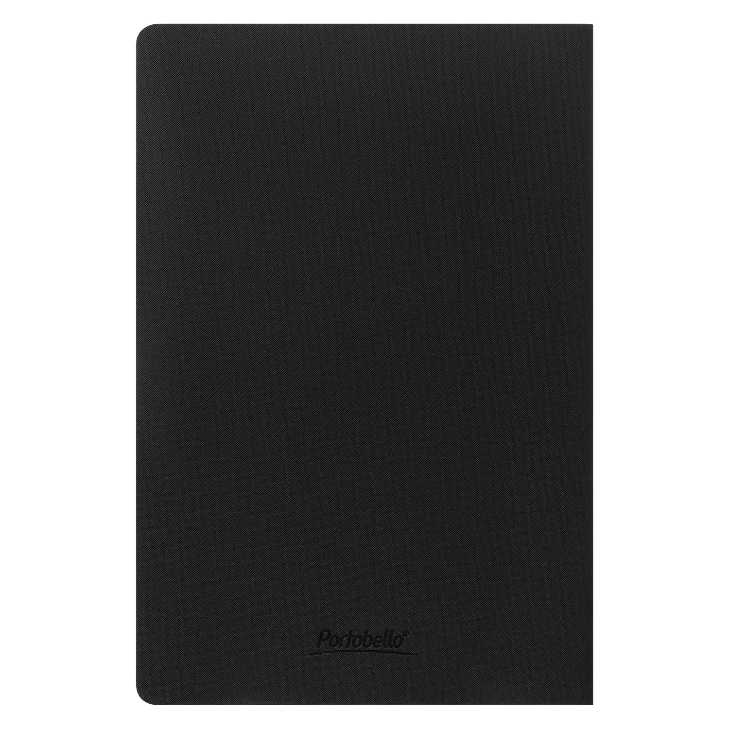 Блокнот Корса слим (Corsa slim), черный