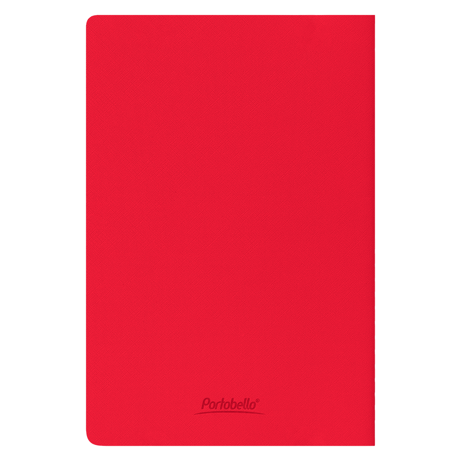 Блокнот Корса слим (Corsa slim), красный