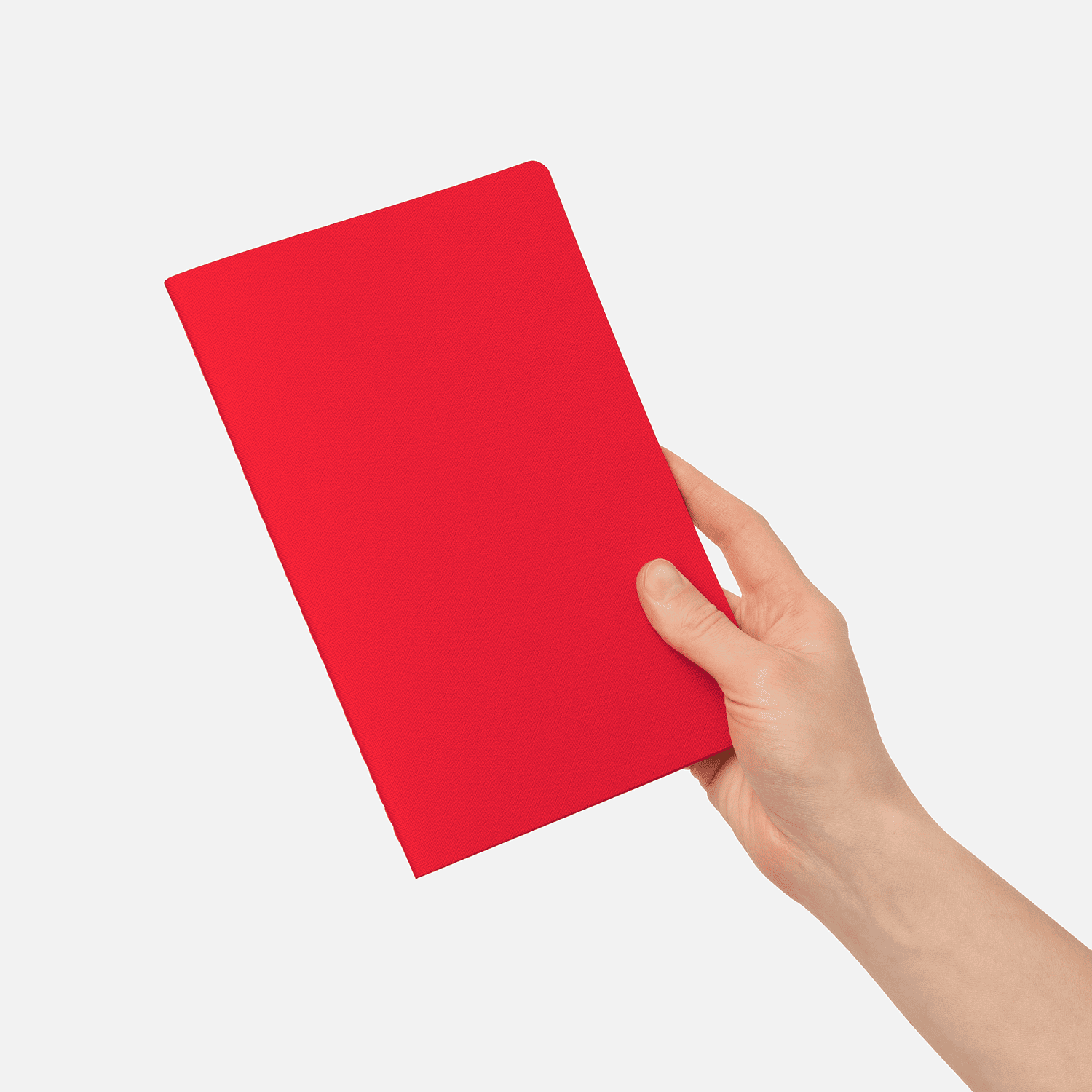 Блокнот Корса слим (Corsa slim), красный