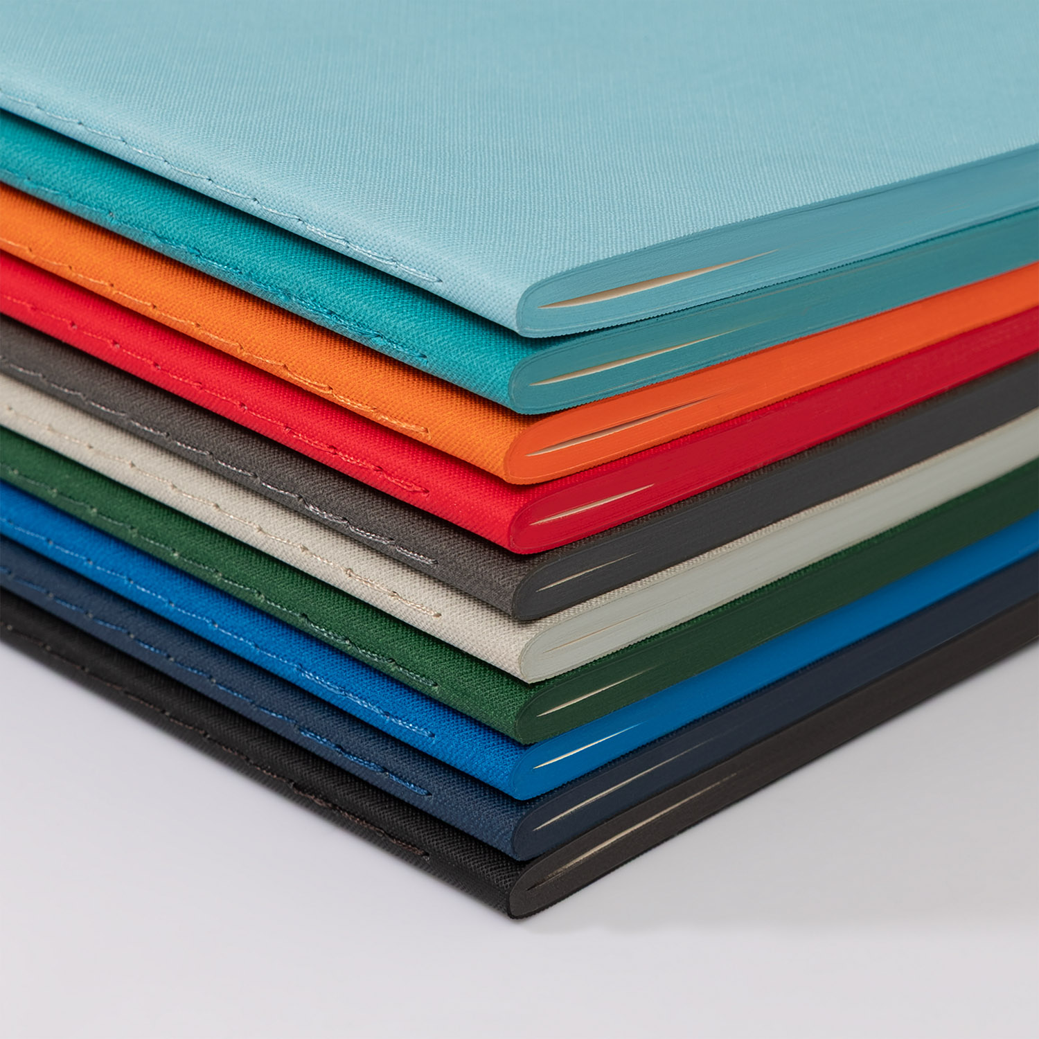 Блокнот Корса слим (Corsa slim), синий