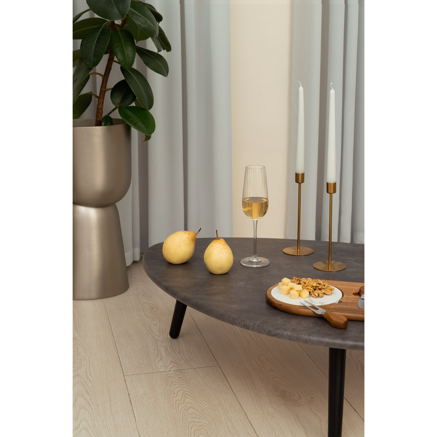 Бокал для шампанского Бланш (Blanche), прозрачный