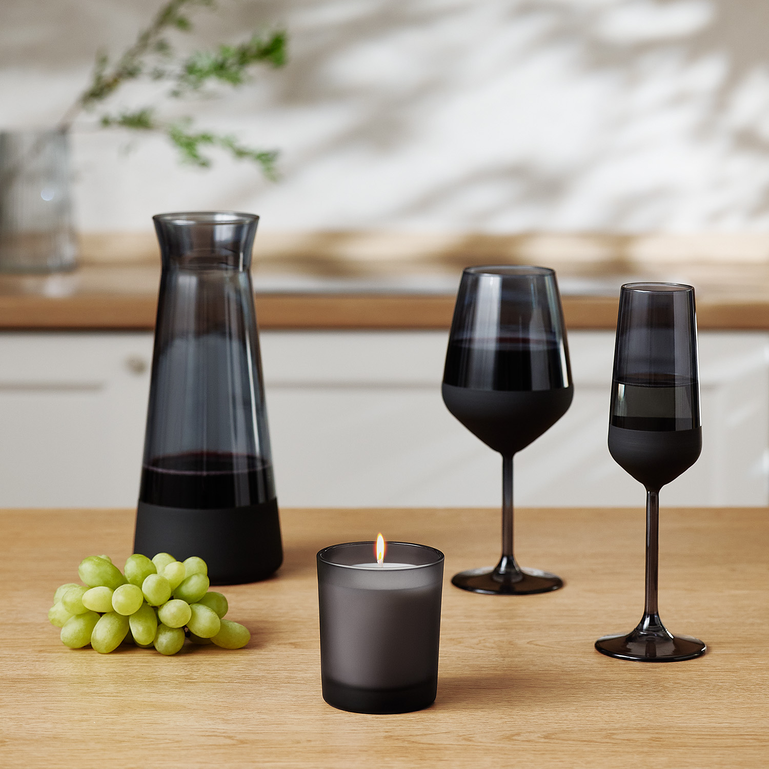 Бокал для шампанского Блэк Эдишн (Black Edition), черный