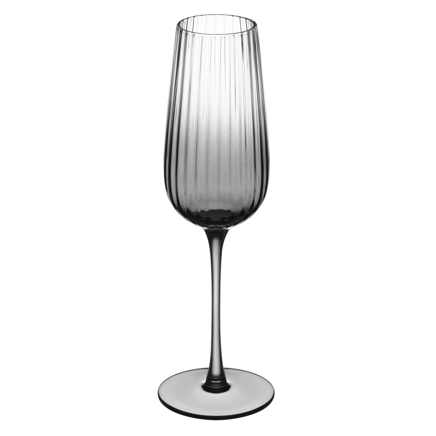 Бокал для шампанского Мансера (Mancera), градиент серый