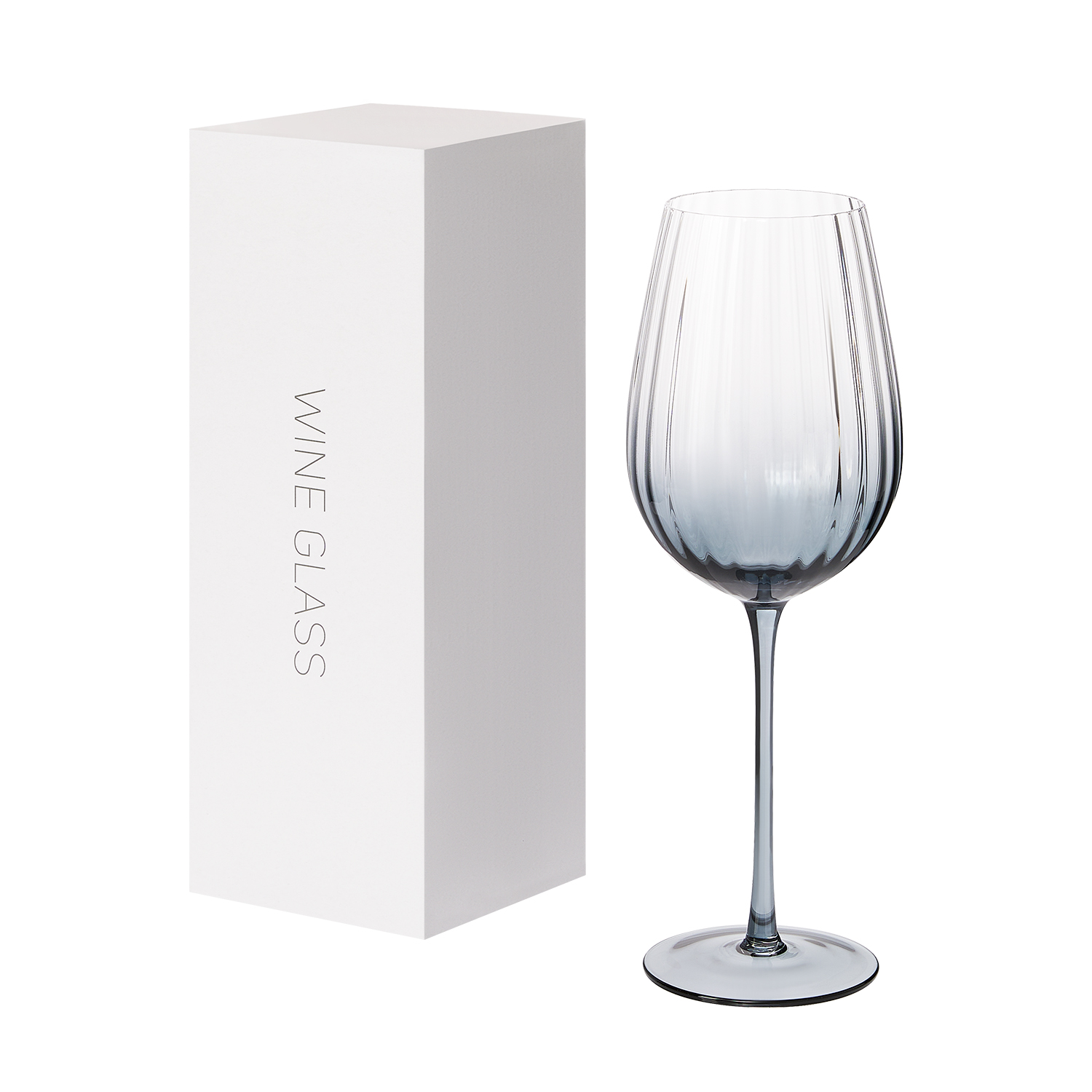 Бокал для вина Мансера (Mancera), градиент серый