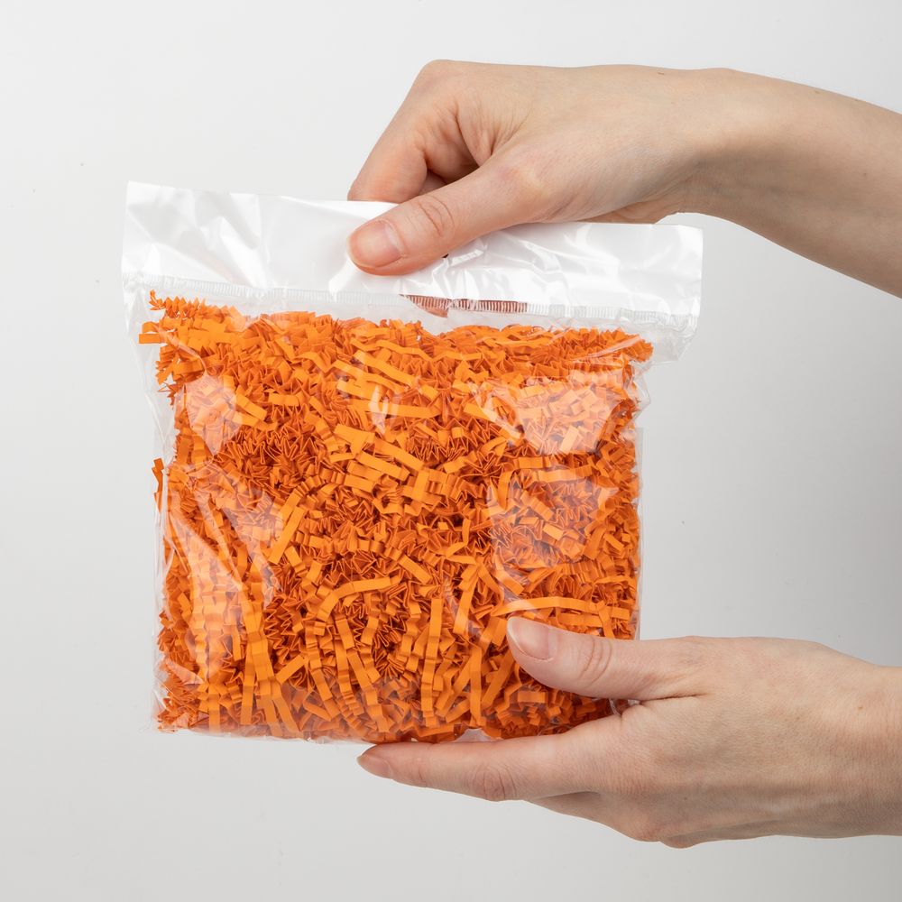 Бумажный наполнитель Chip, оранжевый