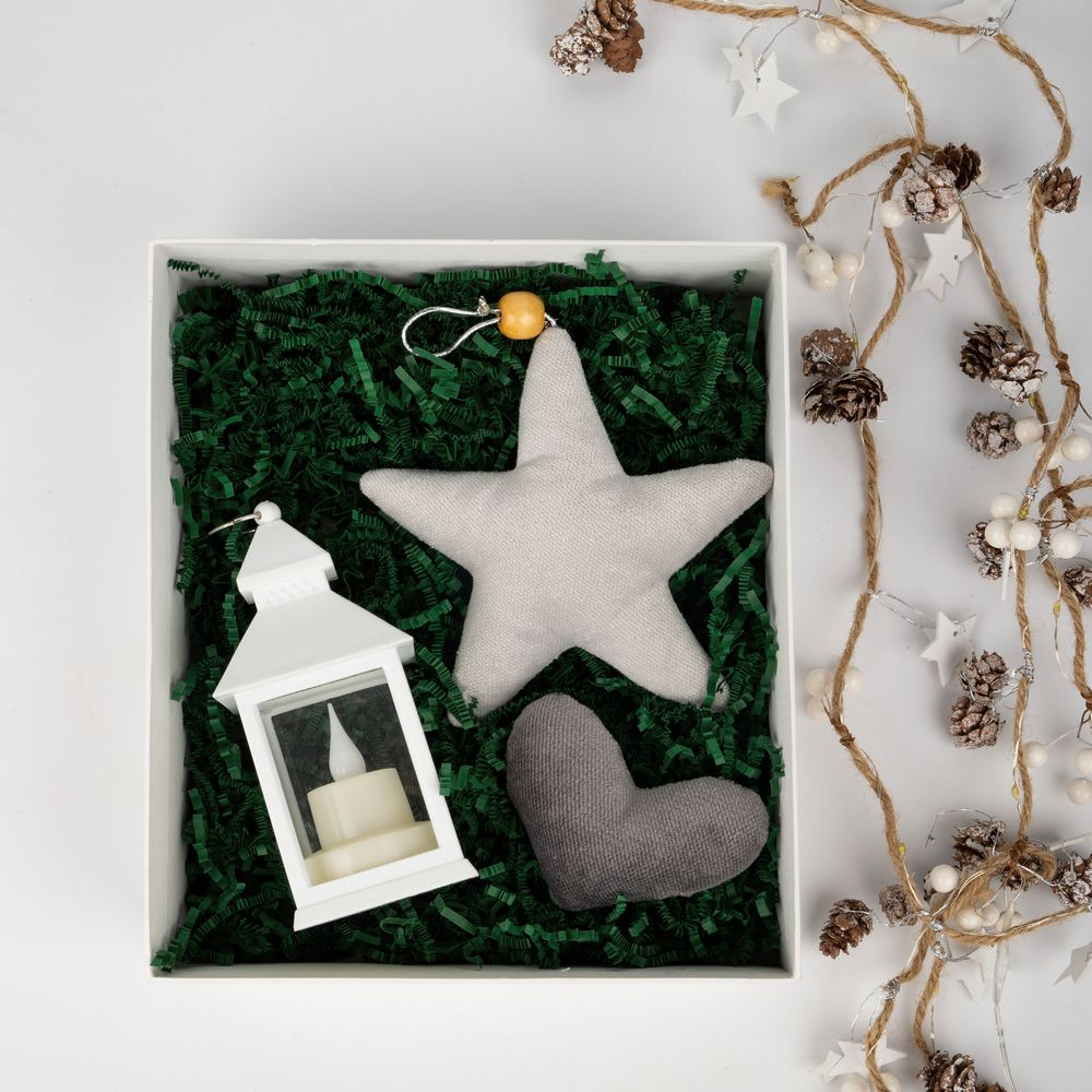 Бумажный наполнитель Chip, темно-зеленый