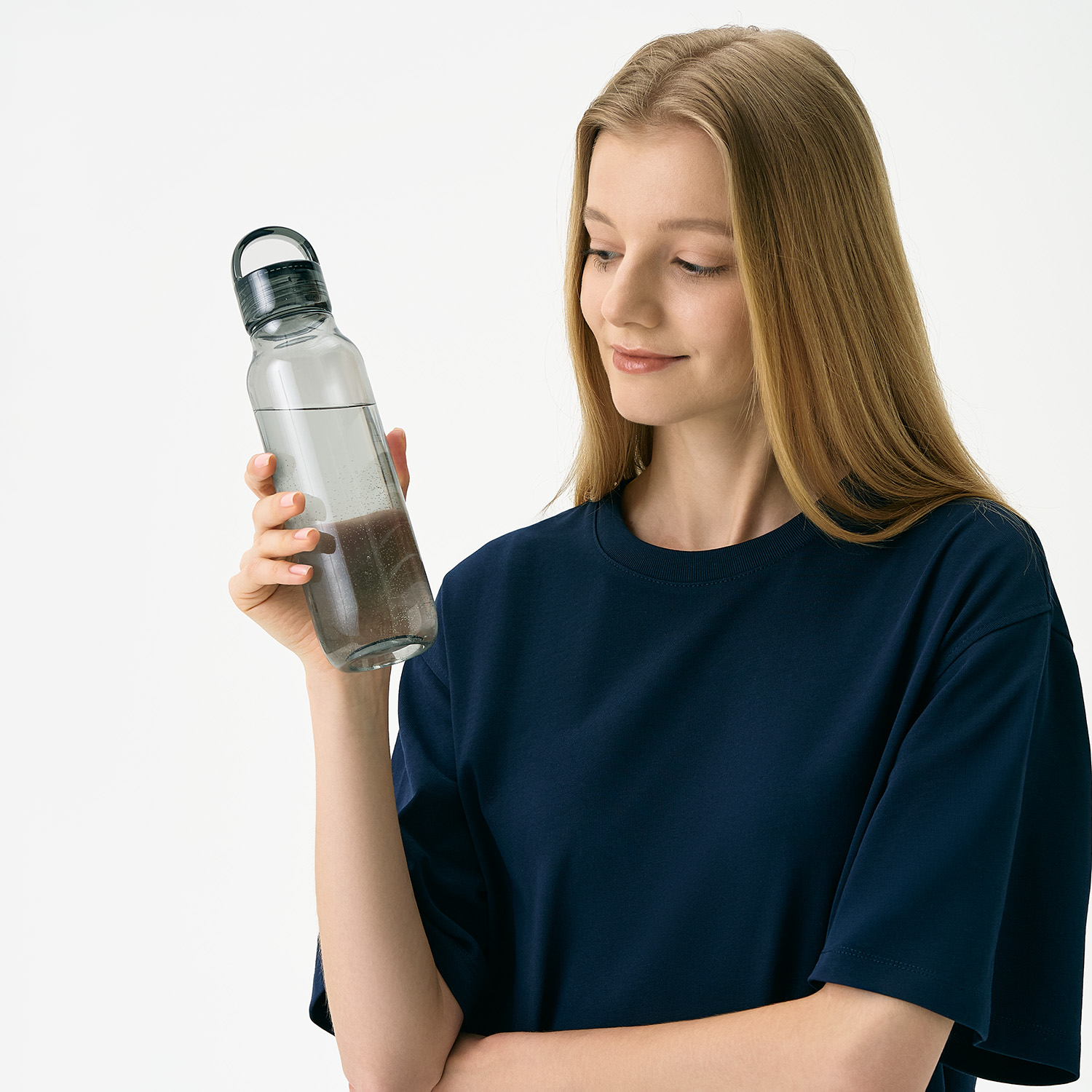 Бутылка для воды Импульс (Impulse), черная