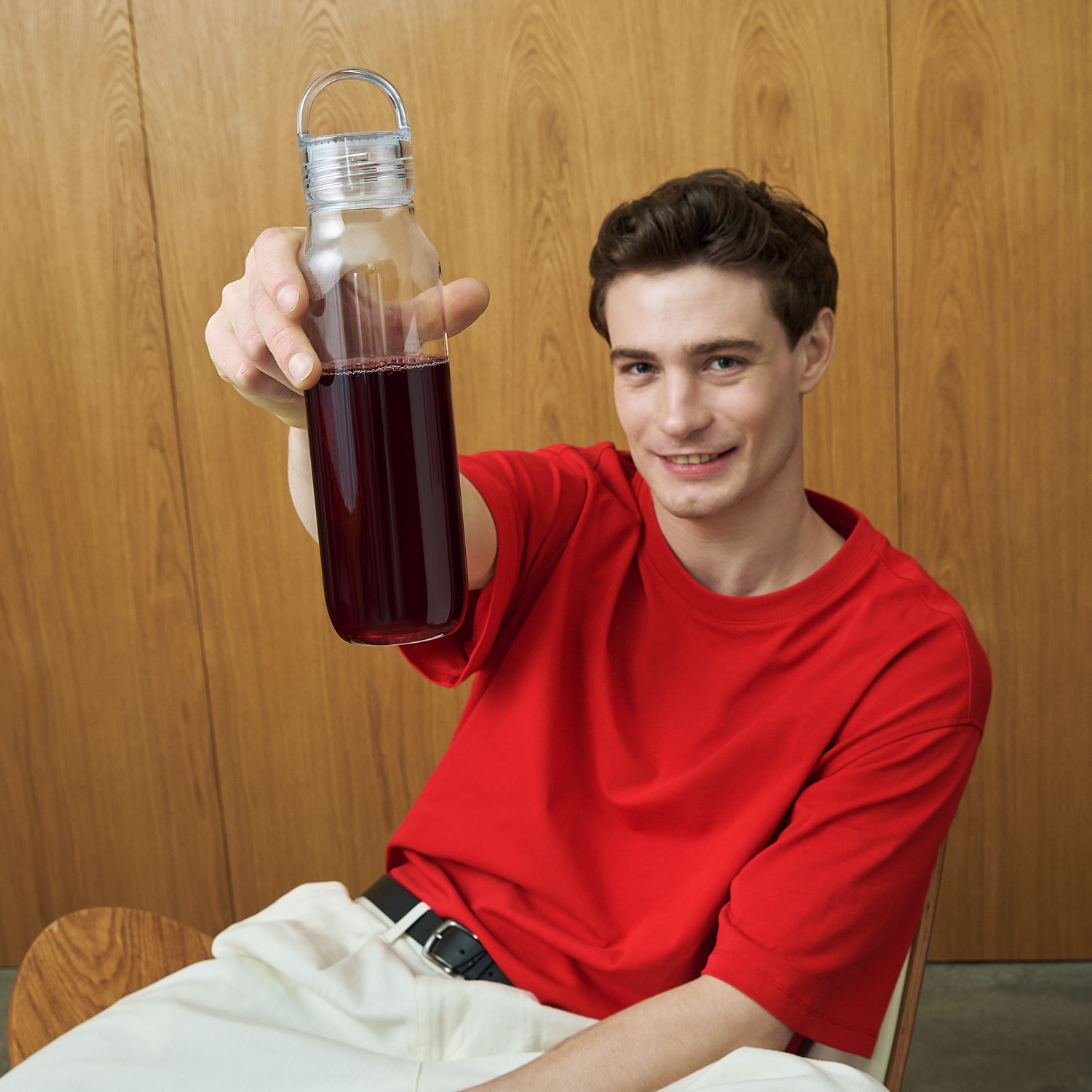 Бутылка для воды Импульс (Impulse), прозрачная