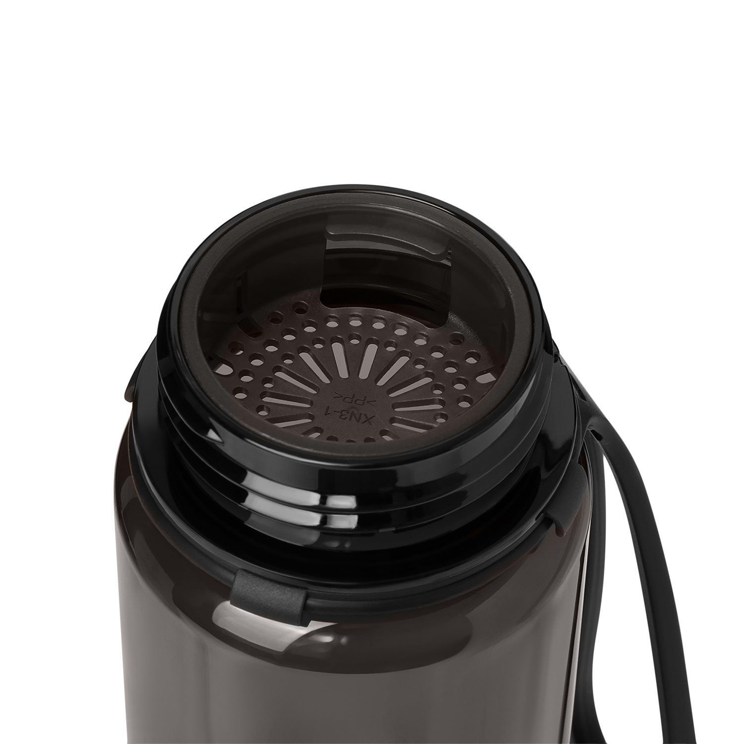 Бутылка для воды Комо (Como), черная