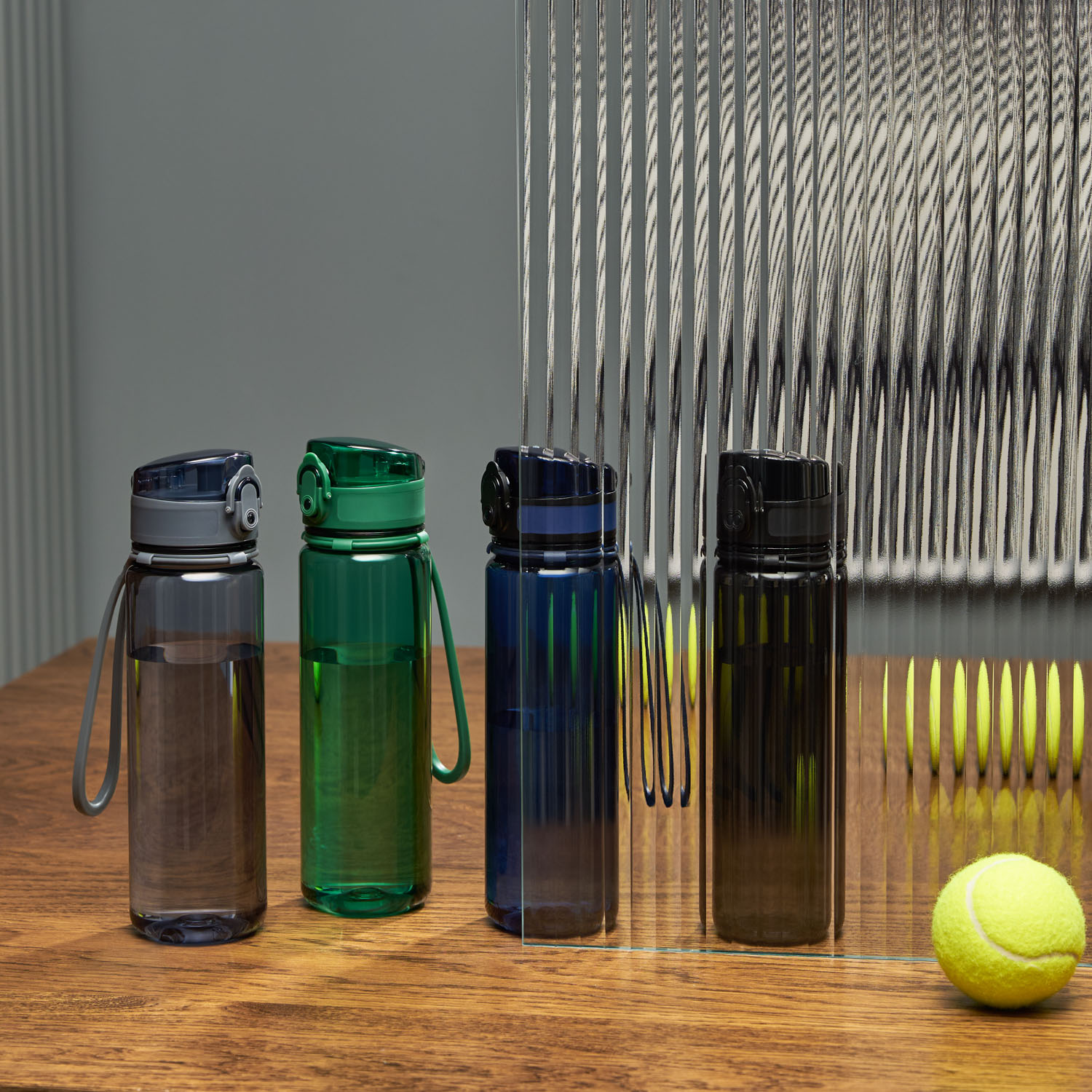 Бутылка для воды Комо (Como), черная