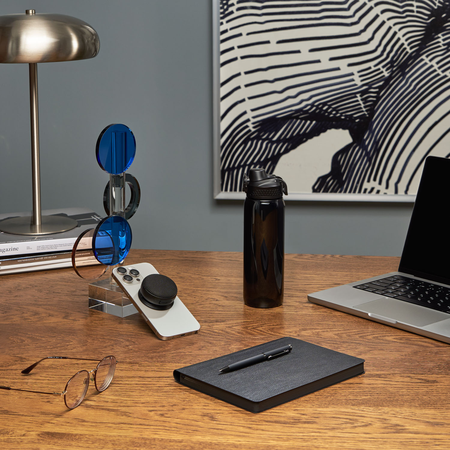 Бутылка для воды Невада (Nevada), черная