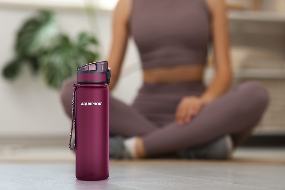 Бутылка-фильтр «Аквафор Сити», ярко-розовая (фуксия)