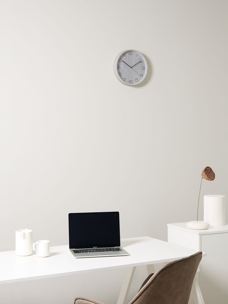 Часы Vintage, серые