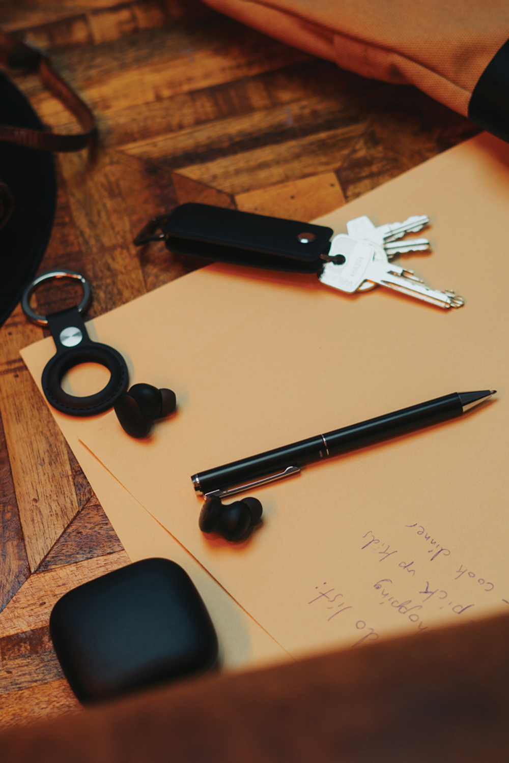 Чехол для ключей с ручкой в комплекте Swiss Peak Tula из переработанного полиуретана RCS