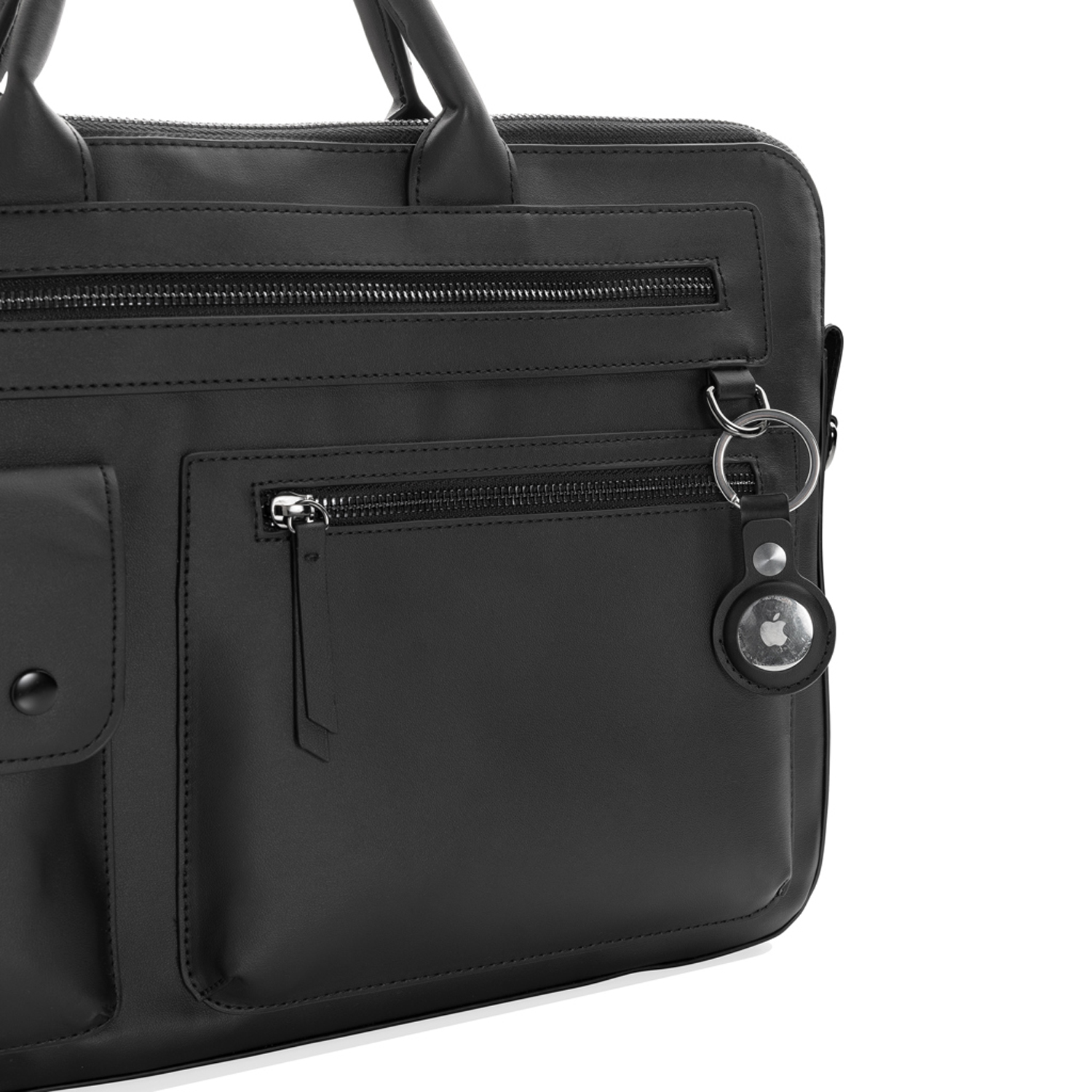 Чехол для ключей с ручкой в комплекте Swiss Peak Tula из переработанного полиуретана RCS