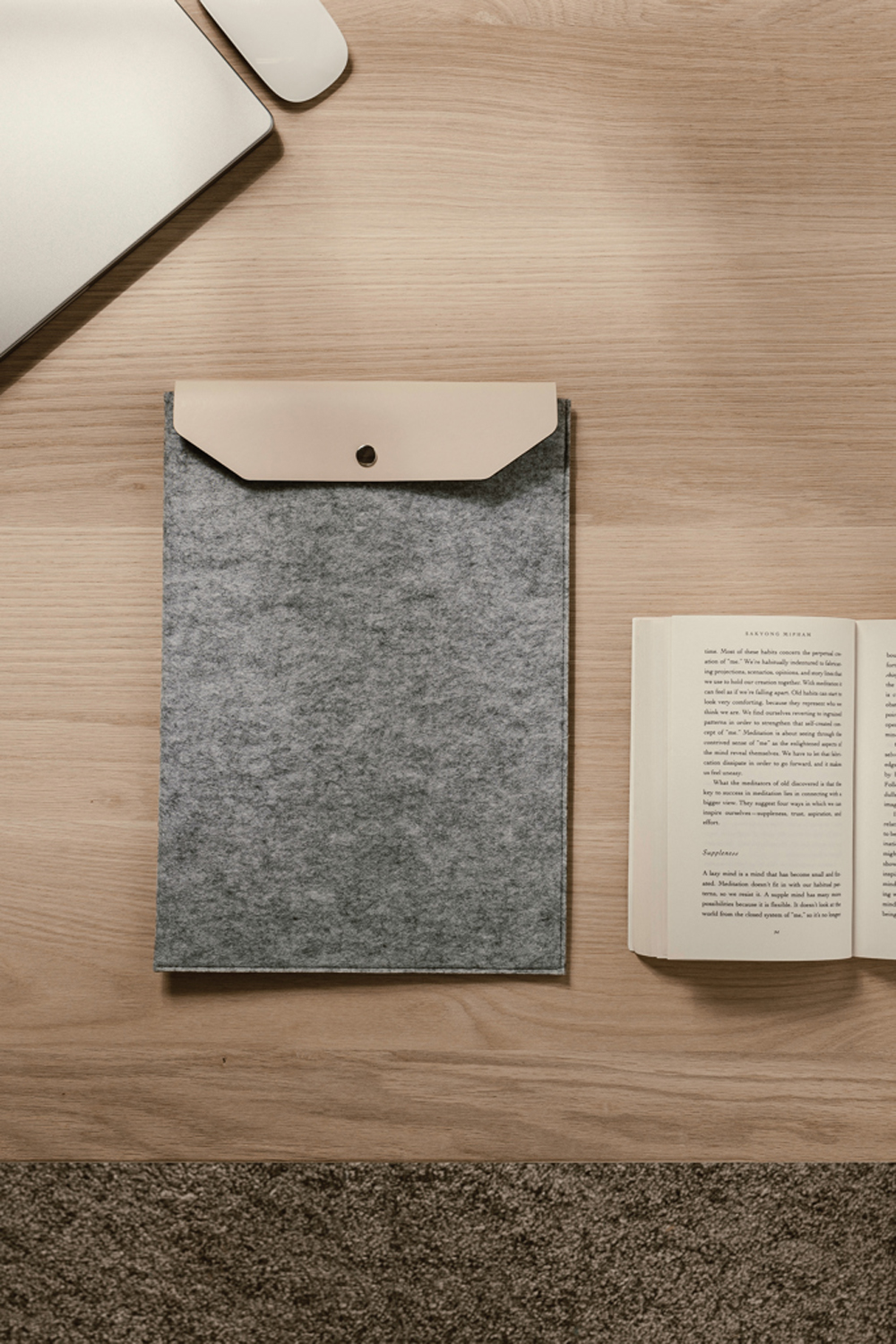 Чехол для ноутбука VINGA Albon из переработанного фетра GRS, 14’’