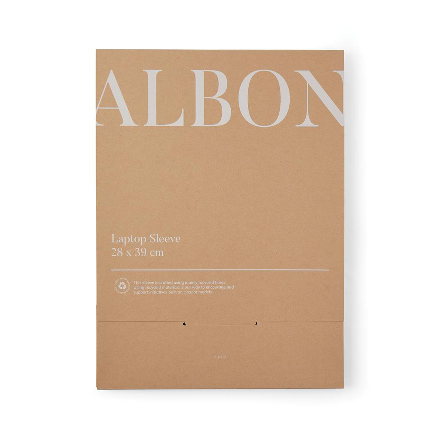 Чехол для ноутбука VINGA Albon из переработанного фетра GRS, 17’’