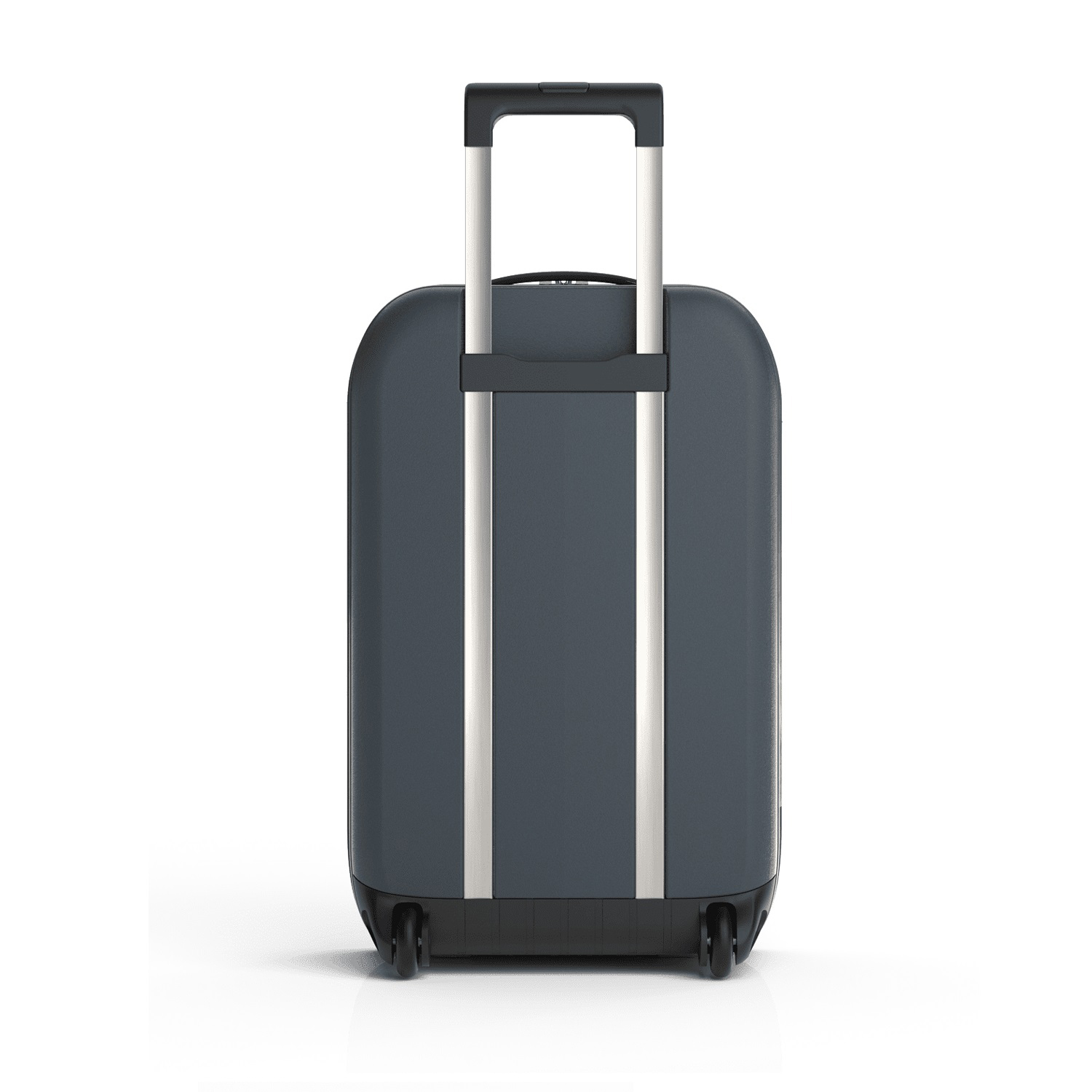 Чемодан складной Rollink Vega II 55x40x20 см, 2 колеса, серо-синий