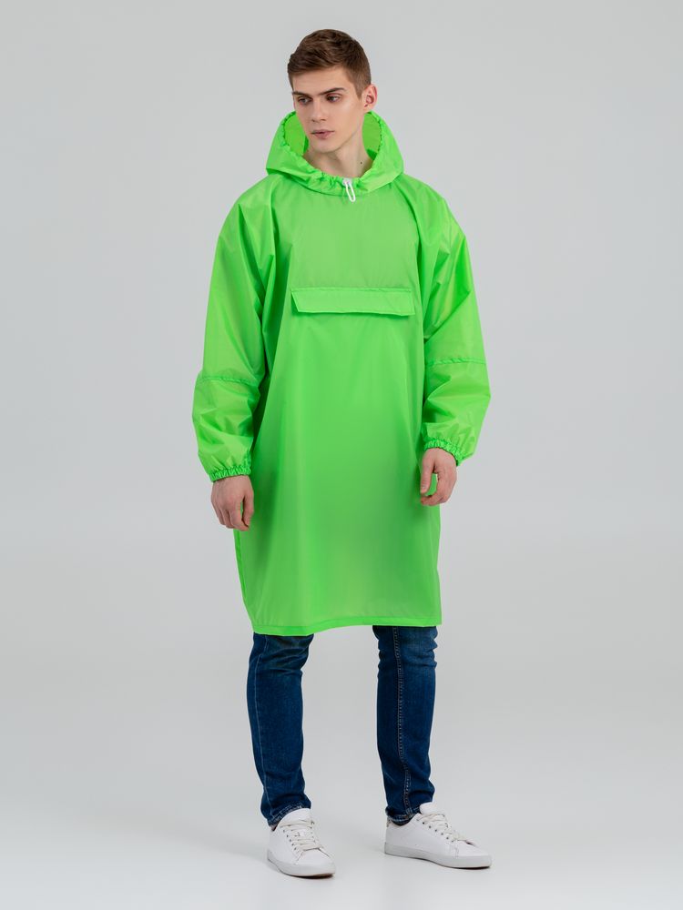 Дождевик-анорак Alatau, зеленое яблоко, единый размер