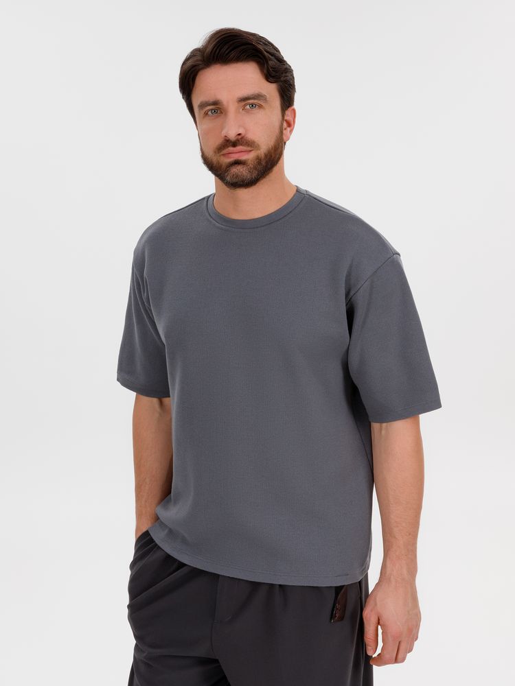 Джемпер с коротким рукавом Siluetti Volumica, серый