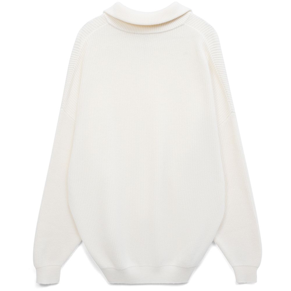 Джемпер Siluetti Birne, молочно-белый