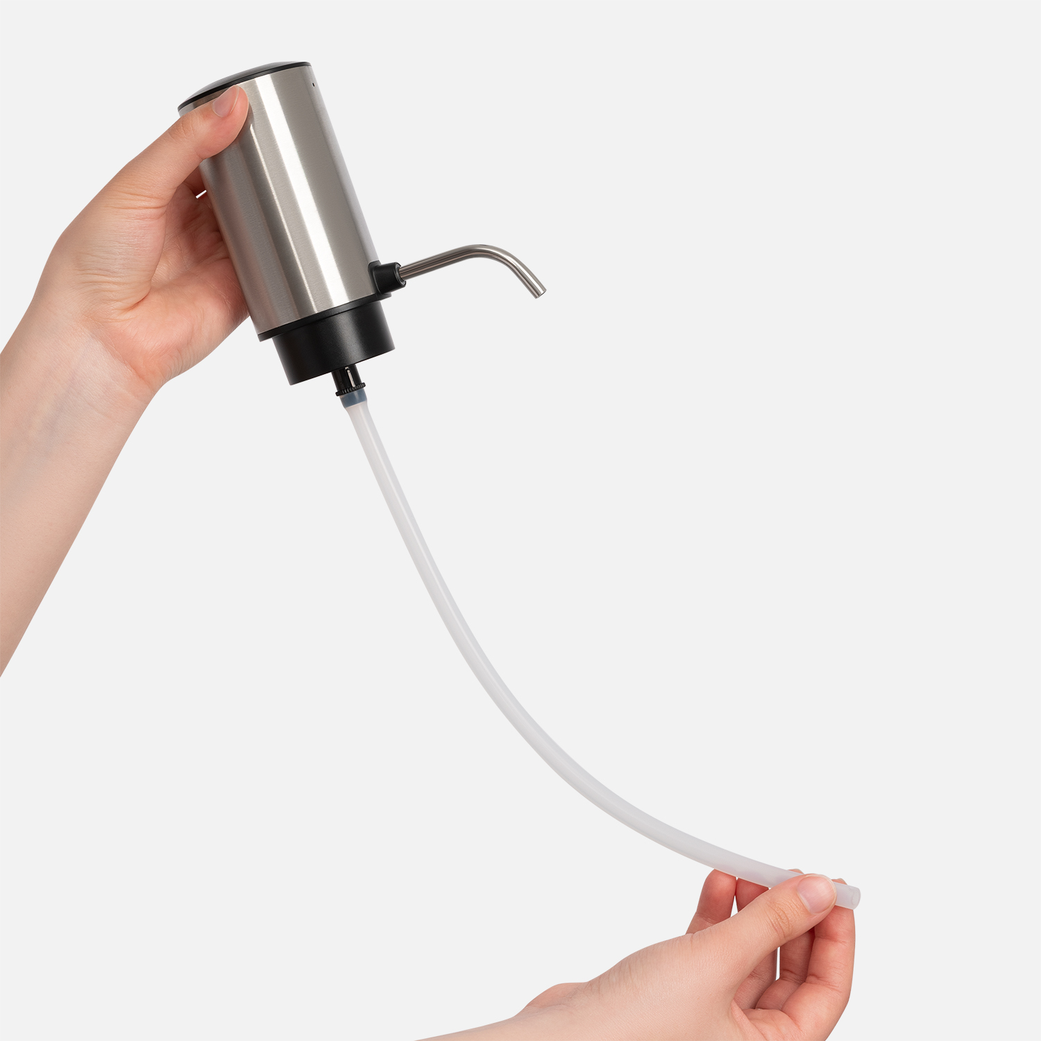 Электрический аэратор Данте (Dante), серебряный