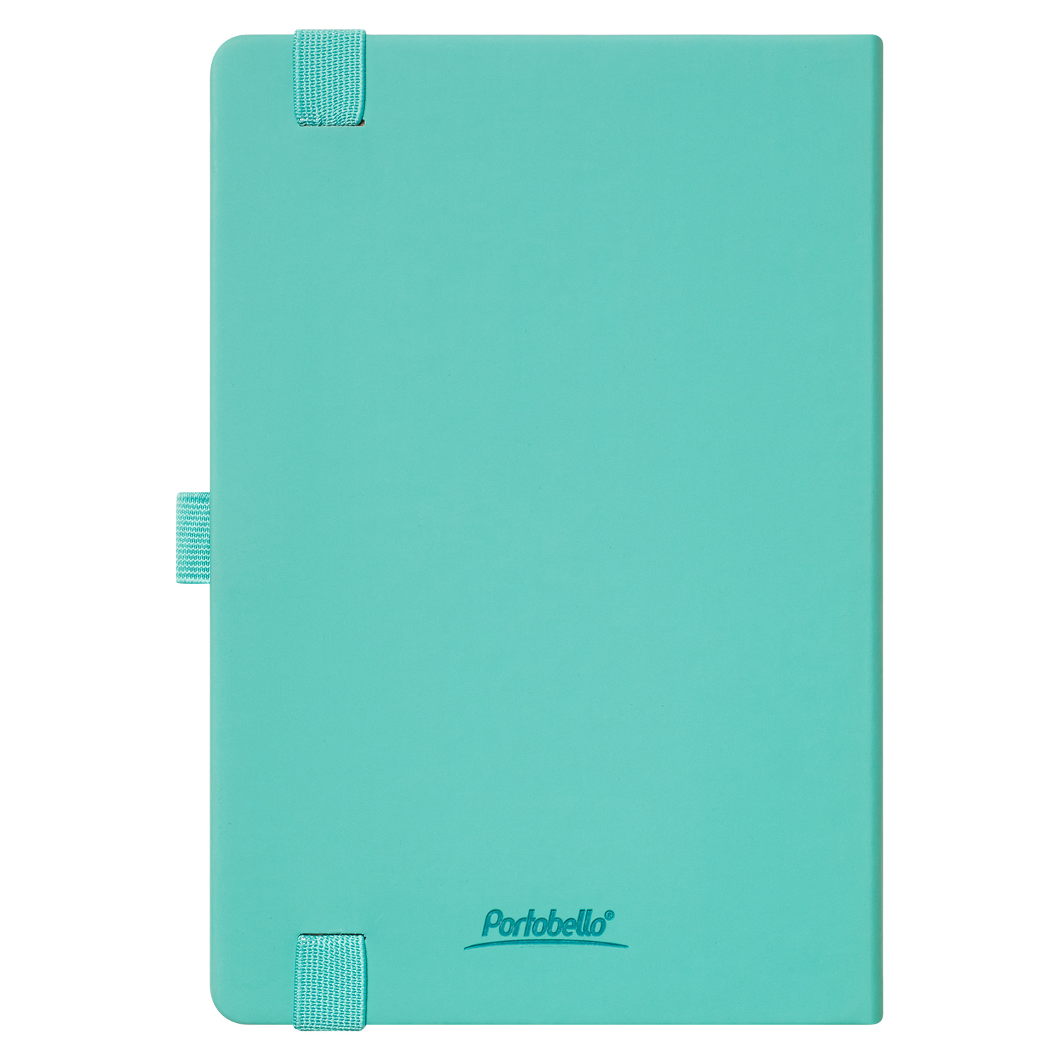 Ежедневник Альфа (Alpha) недатированный, бирюзовый/серый