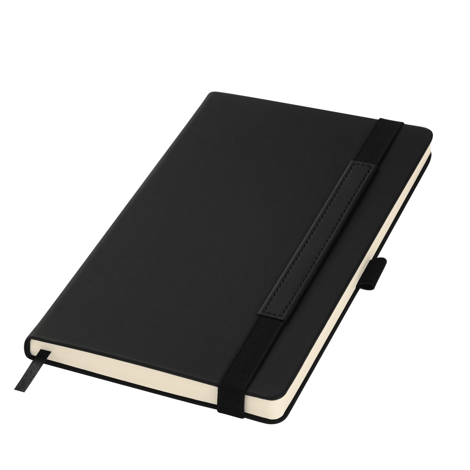 Ежедневник Альфа (Alpha) недатированный, черный/бежевый