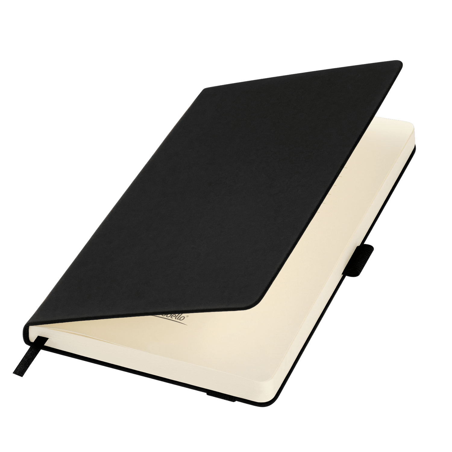 Ежедневник Альфа (Alpha) недатированный, черный/бежевый