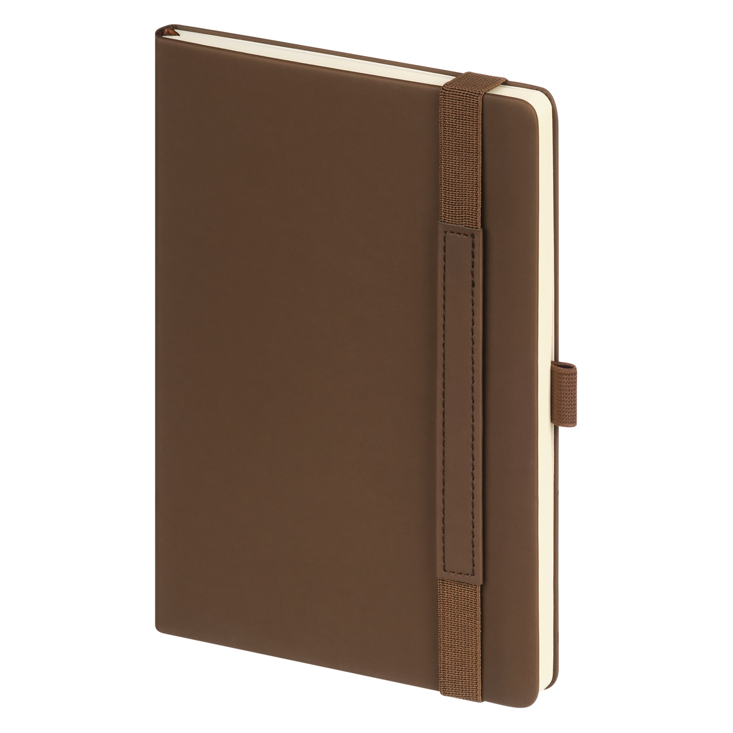 Ежедневник Альфа (Alpha) недатированный, коричневый/бежевый