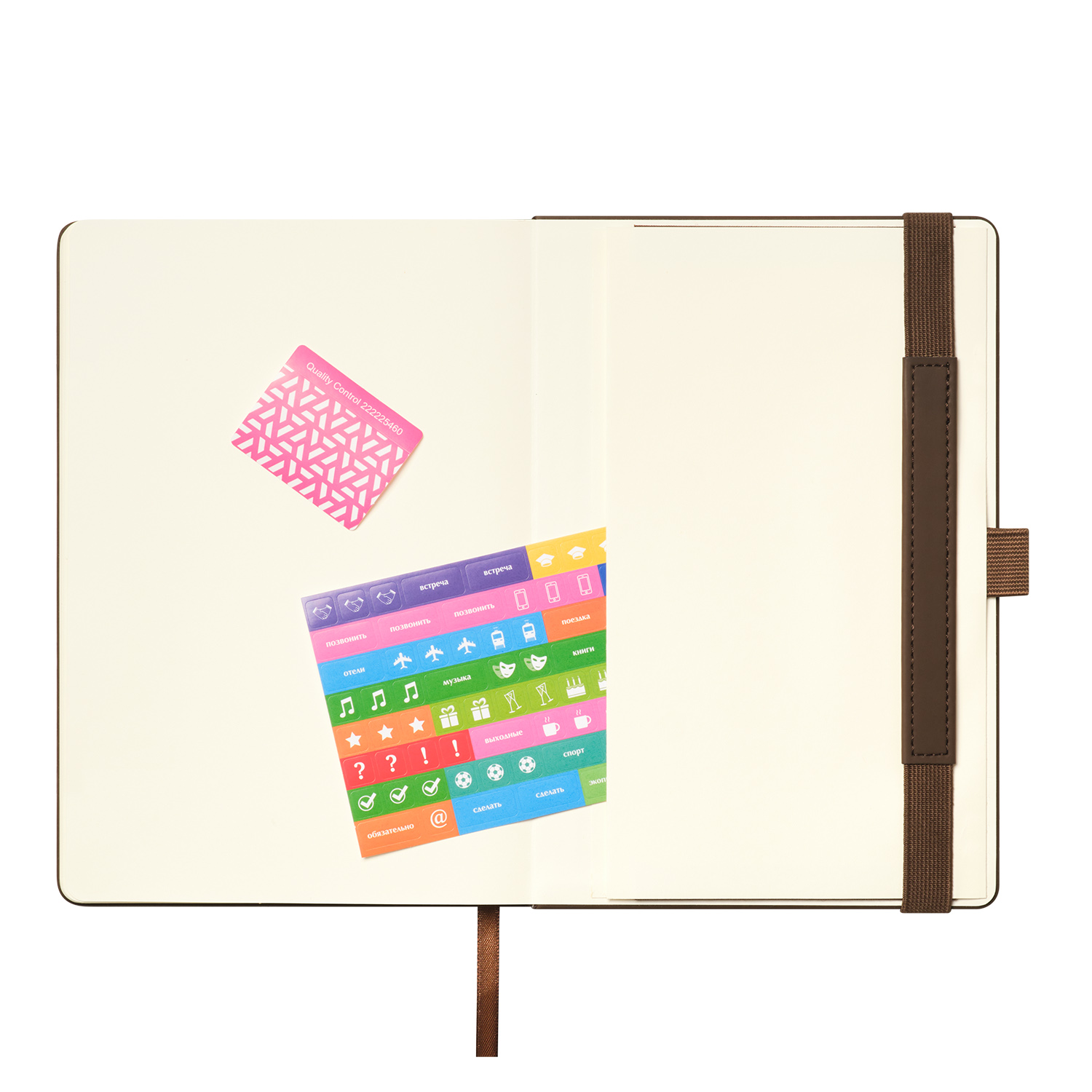 Ежедневник Альфа (Alpha) недатированный, коричневый/бежевый