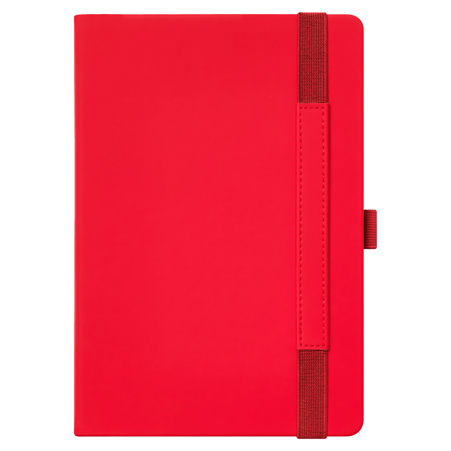 Ежедневник Альфа (Alpha) недатированный, красный/серый