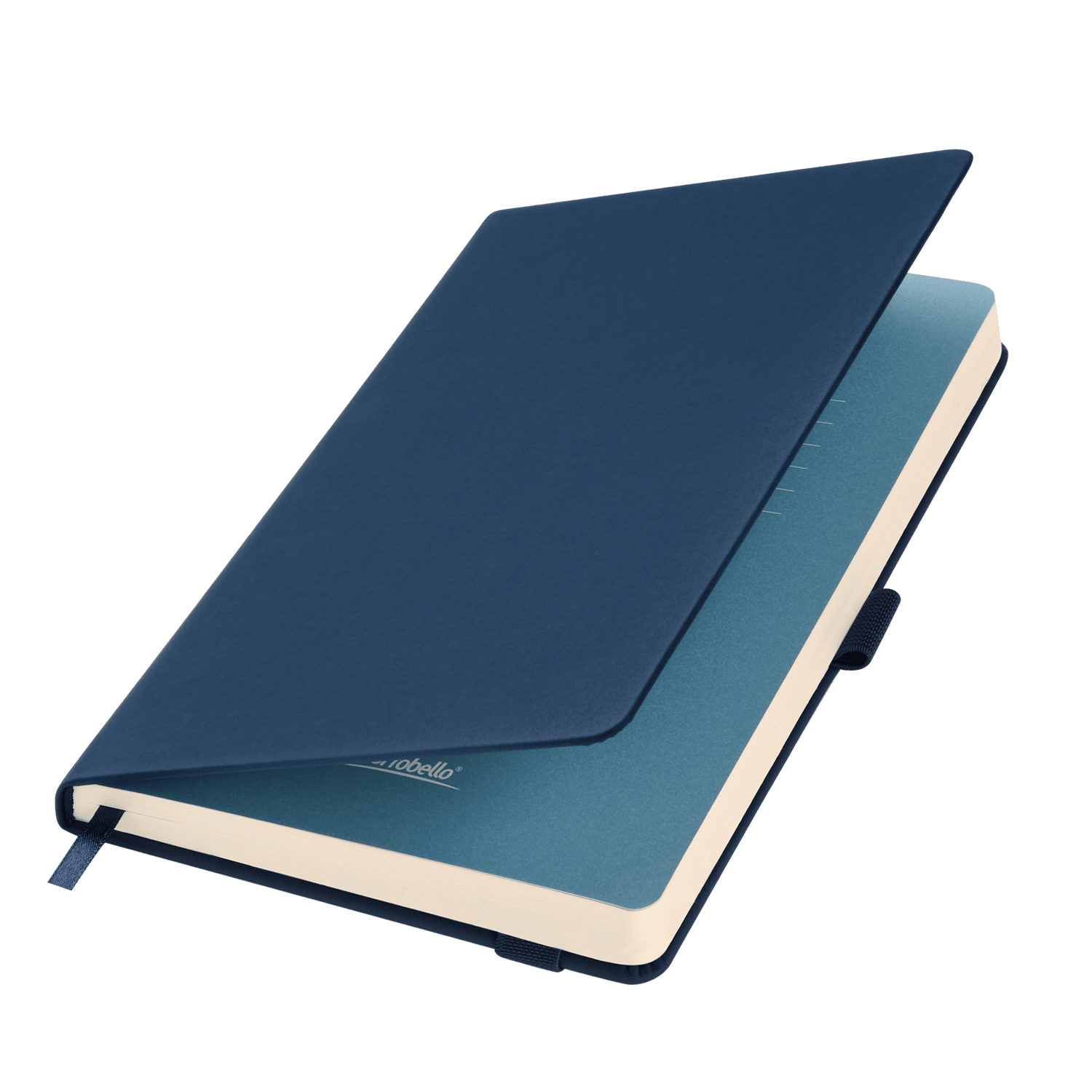 Ежедневник Альфа (Alpha) недатированный, синий/голубой