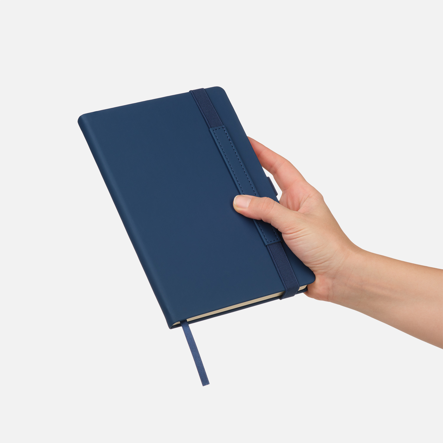 Ежедневник Альфа (Alpha) недатированный, синий/голубой