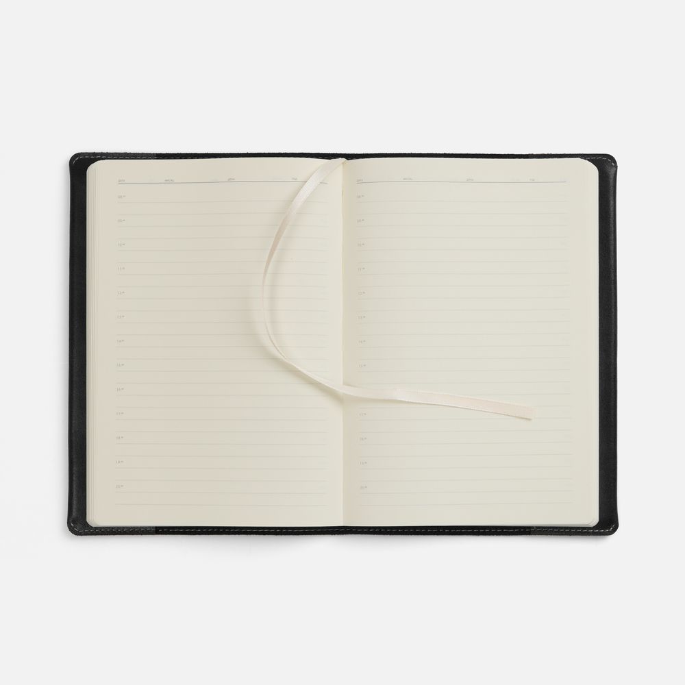 Ежедневник Apache, недатированный, черный