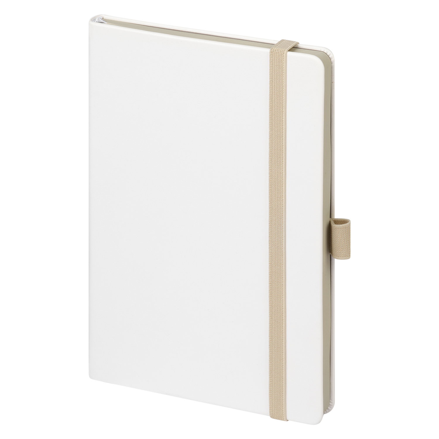 Ежедневник Арктик (Arctic) недатированный, белый/серый