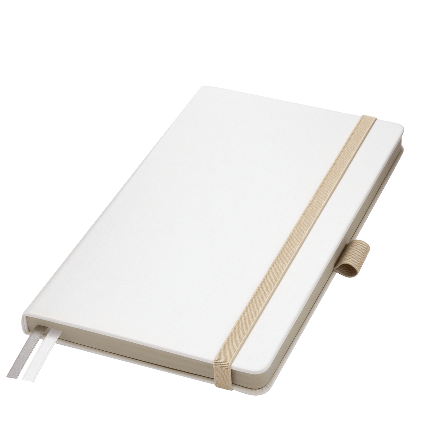 Ежедневник Арктик (Arctic) недатированный, белый/серый